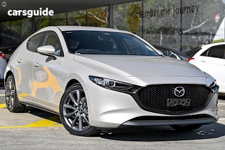 Beige 2025 Mazda 3 Hatchback G20 Evolve