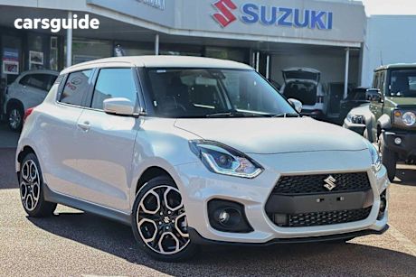 White 2024 Suzuki Swift Hatchback Sport Turbo