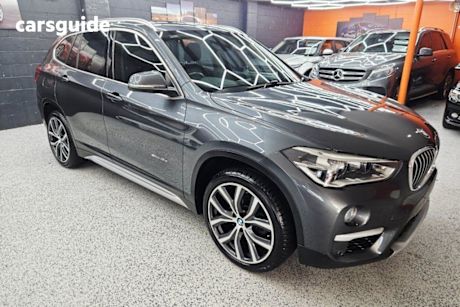 Grey 2015 BMW X1 Wagon F48 sDrive18d Wagon Steptronic 8sp 595kg 2.0DT