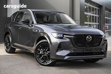 Grey 2024 Mazda CX-60 Wagon P50E Azami Phev