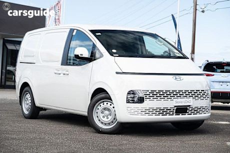 White 2025 Hyundai Staria Load Commercial F