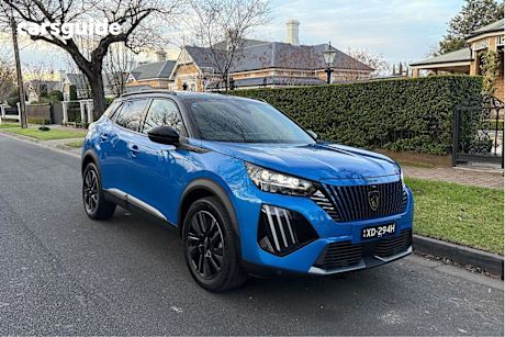 Blue 2023 Peugeot 2008 SUV GT F