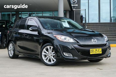 Black 2010 Mazda 3 Hatchback SP25