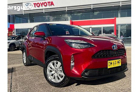Red 2022 Toyota Yaris Cross Wagon GX Hybrid