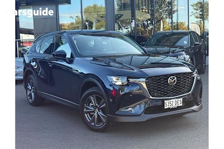 Blue 2024 Mazda CX-60 Wagon D50E Evolve Hybrid