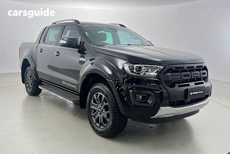 Black 2020 Ford Ranger Double Cab Pick Up Wildtrak 3.2 (4X4)