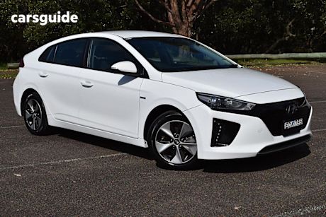 White 2019 Hyundai Ioniq Hatch ELECTRIC ELITE F