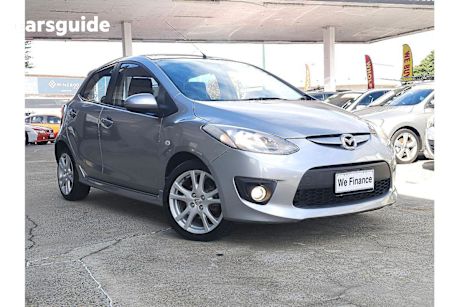 Silver 2008 Mazda 2 Hatchback Genki