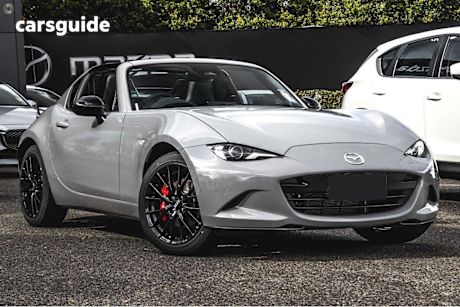 Grey 2025 Mazda MX-5 Convertible G20 RF GT RS