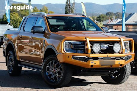 Yellow 2022 Ford Ranger Double Cab Pick Up Wildtrak 3.0 (4X4)