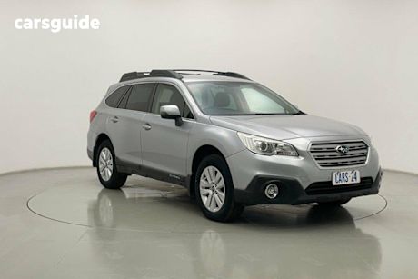 Silver 2017 Subaru Outback Wagon 2.0D