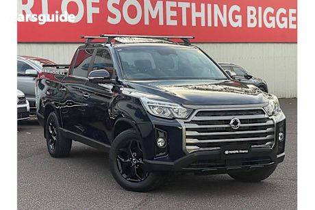 Blue 2022 Ssangyong Musso Crew Cab Pickup Ultimate LUX