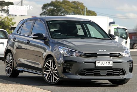 Grey 2021 Kia RIO Hatchback GT-Line