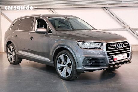 Grey 2018 Audi Q7 SUV 50 TDI 4WD