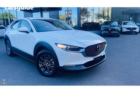 White 2024 Mazda CX-30 Wagon G20 Pure (Fwd)
