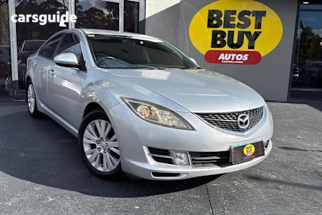 Silver 2008 Mazda 6 Sedan Classic