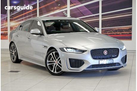 Silver 2020 Jaguar XE Sedan P300 R-Dynamic SE