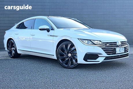 White 2019 Volkswagen Arteon Hatch 206TSI R-LINE 4WD