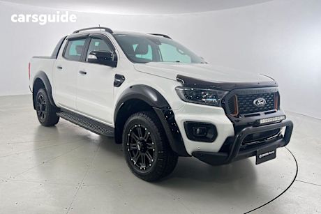 White 2021 Ford Ranger Double Cab Pick Up Wildtrak X 2.0 (4X4)