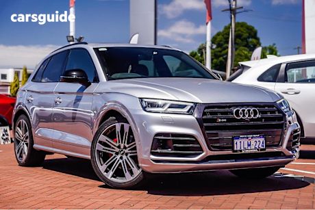 Silver 2018 Audi SQ5 Wagon 3.0 Tfsi Quattro