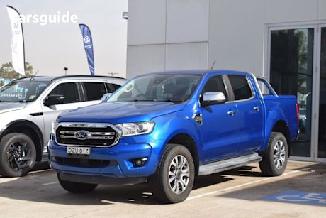 Blue 2018 Ford Ranger Super Cab Utility XLT 3.2 (4X4)