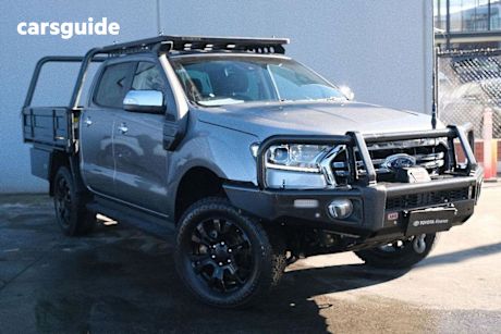 Silver 2020 Ford Ranger Double Cab Pick Up XLT 2.0 (4X4)
