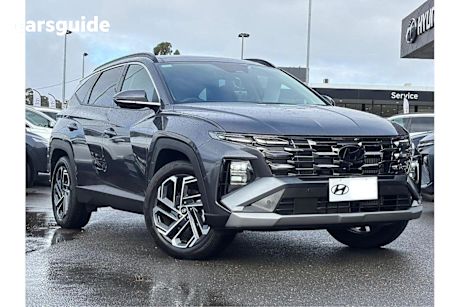 Grey 2024 Hyundai Tucson Wagon Premium (awd)