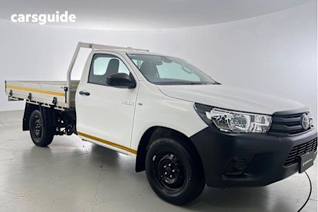 White 2022 Toyota Hilux Cab Chassis Workmate (4X2)