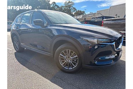 Blue 2020 Mazda CX-5 SUV MAXX SPORT F