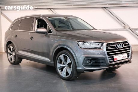 Grey 2018 Audi Q7 Wagon 50 TDI Quattro
