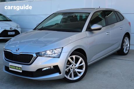 Silver 2022 Skoda Scala Hatchback 110 TSI Ambition