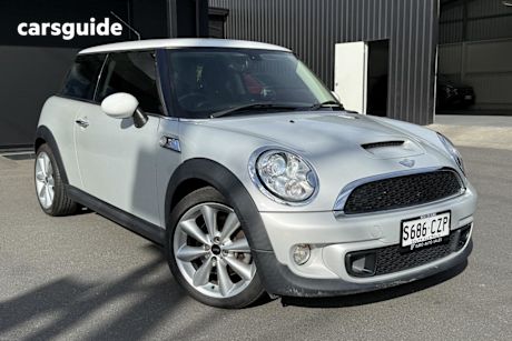 Silver 2012 Mini Cooper Hatchback S
