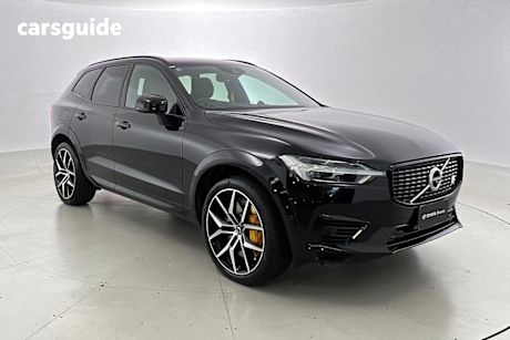Black 2020 Volvo XC60 Wagon T8 Polestar (hybrid)