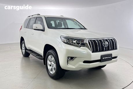 White 2018 Toyota Landcruiser Prado Wagon GXL 4X4