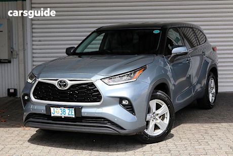 Blue 2021 Toyota Kluger Wagon GX F