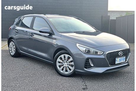 Grey 2017 Hyundai I30 Hatch GO F