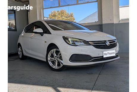 White 2016 Holden Astra Hatchback RS
