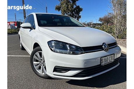 White 2019 Volkswagen Golf Hatchback 110 TSI Trendline