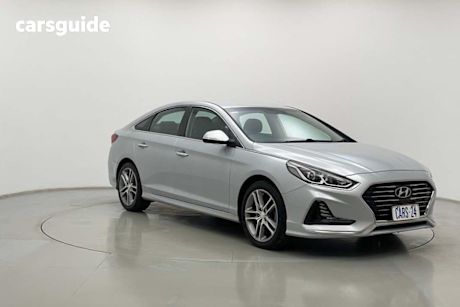 Silver 2018 Hyundai Sonata Sedan Active