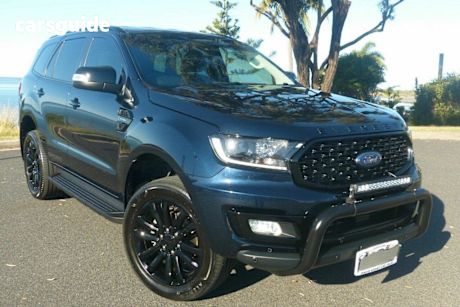 Blue 2020 Ford Everest Wagon Sport (4WD)
