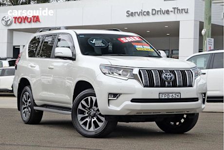 White 2023 Toyota Landcruiser Prado SUV VX 4X4