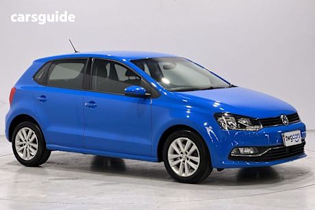 Blue 2016 Volkswagen Polo Hatch 81TSI COMFORTLINE F