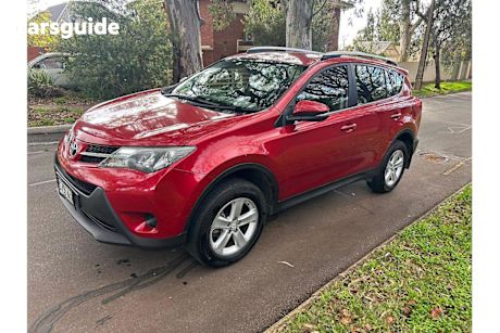 Red 2013 Toyota RAV4 Wagon GX (4X4)