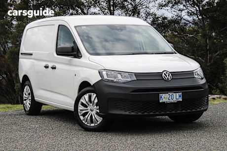 White 2022 Volkswagen Caddy Commercial TDI320 F