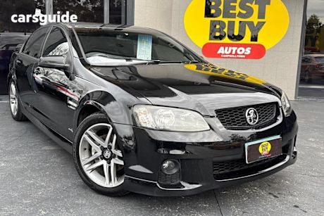 Black 2011 Holden Commodore Sedan SV6