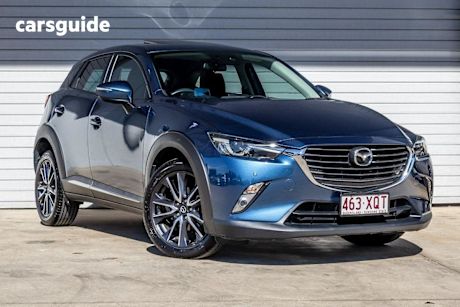 Blue 2017 Mazda CX-3 SUV AKARI F