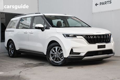 White 2022 Kia Carnival Wagon S