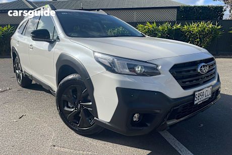 White 2021 Subaru Outback Wagon AWD Sport