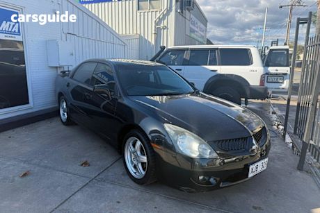 Black 2004 Mitsubishi Magna Sedan VR-X