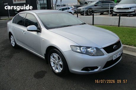 Silver 2010 Ford Falcon Sedan XT (lpg)